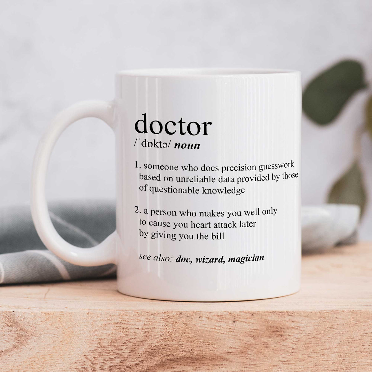 Doctor Definition - Ceramic Mug 330ml - GOTShirts
