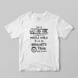 Just A Wizard Girl T-Shirt - GOTShirts