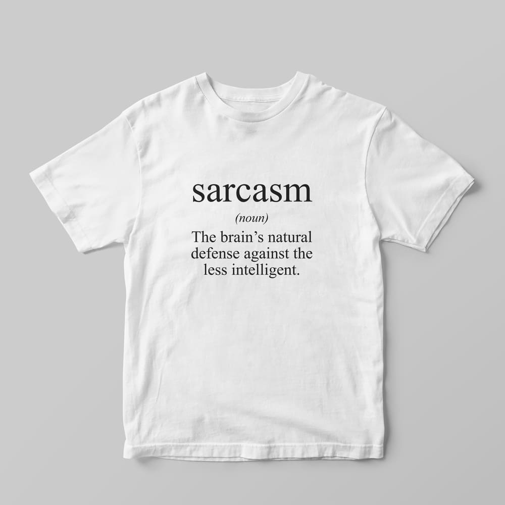 Sarcasm Definition T-Shirt