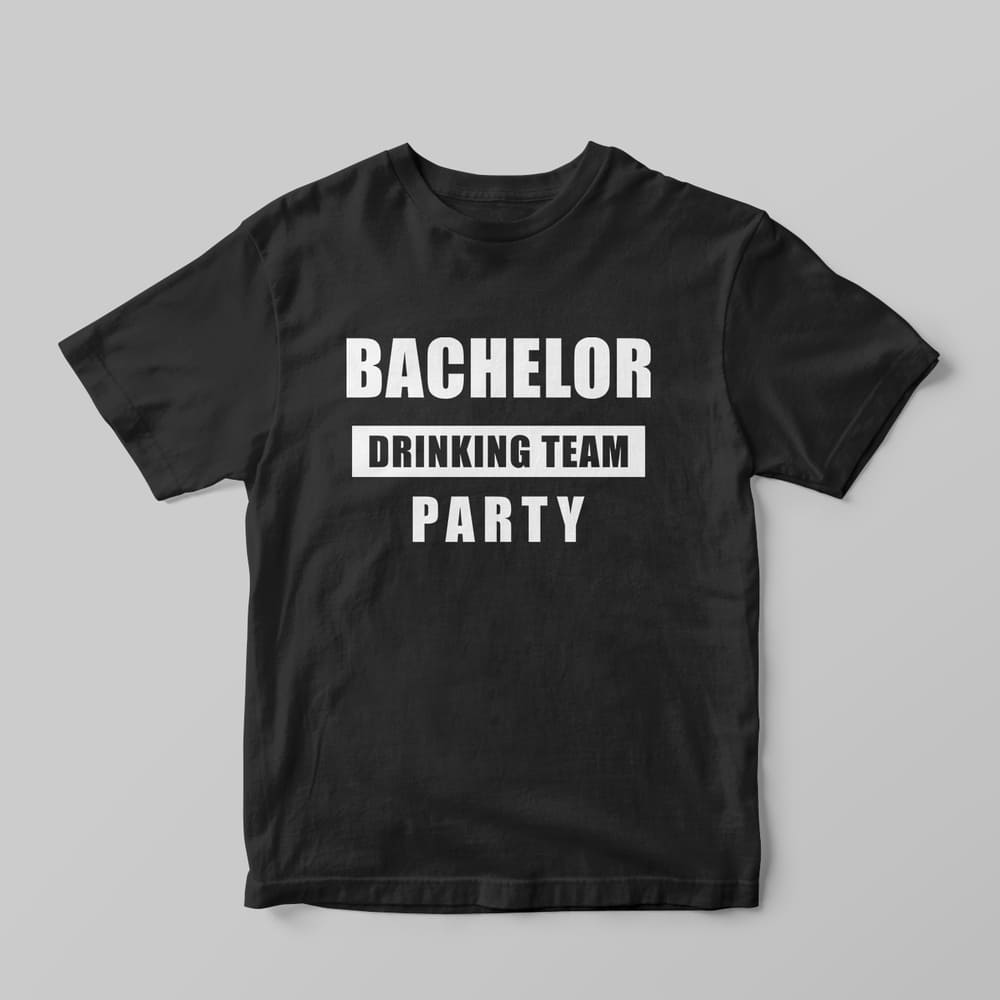 Bachelor Drinking Team T-Shirt