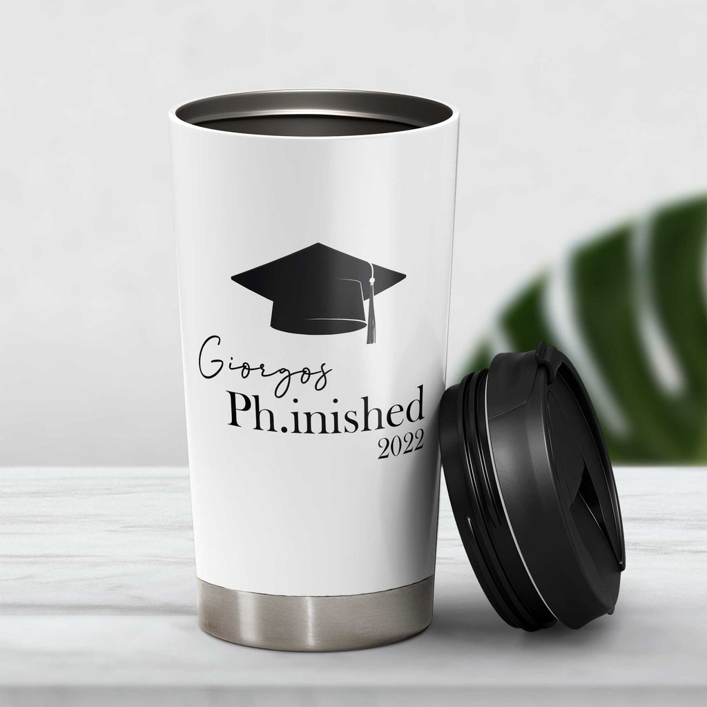 Ph.inished  - Stainless Steel Travel Mug