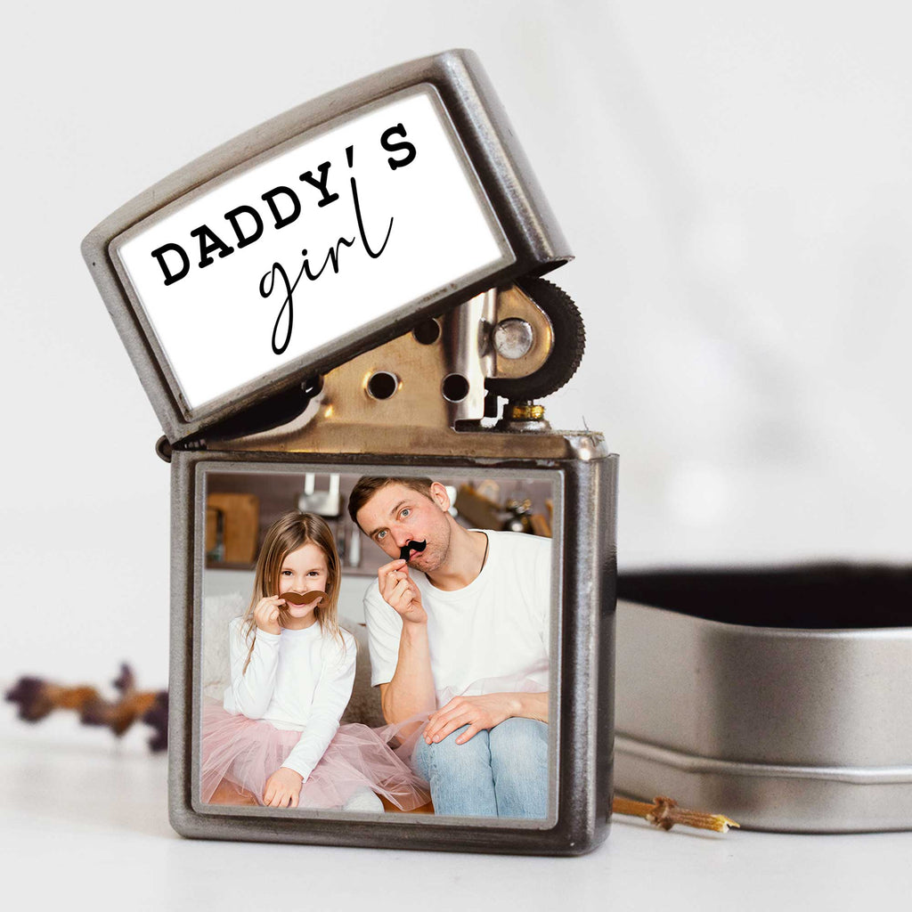 Daddy's Girl - Silver Metallic Lighter