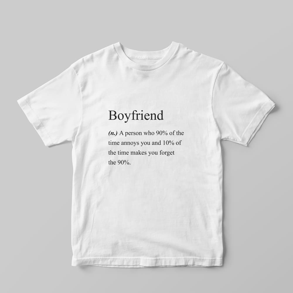 Boyfriend Definition T-Shirt