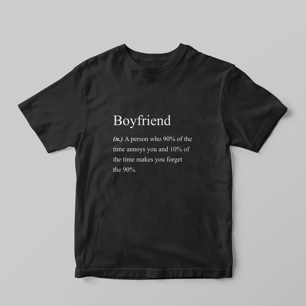 Boyfriend Definition T-Shirt