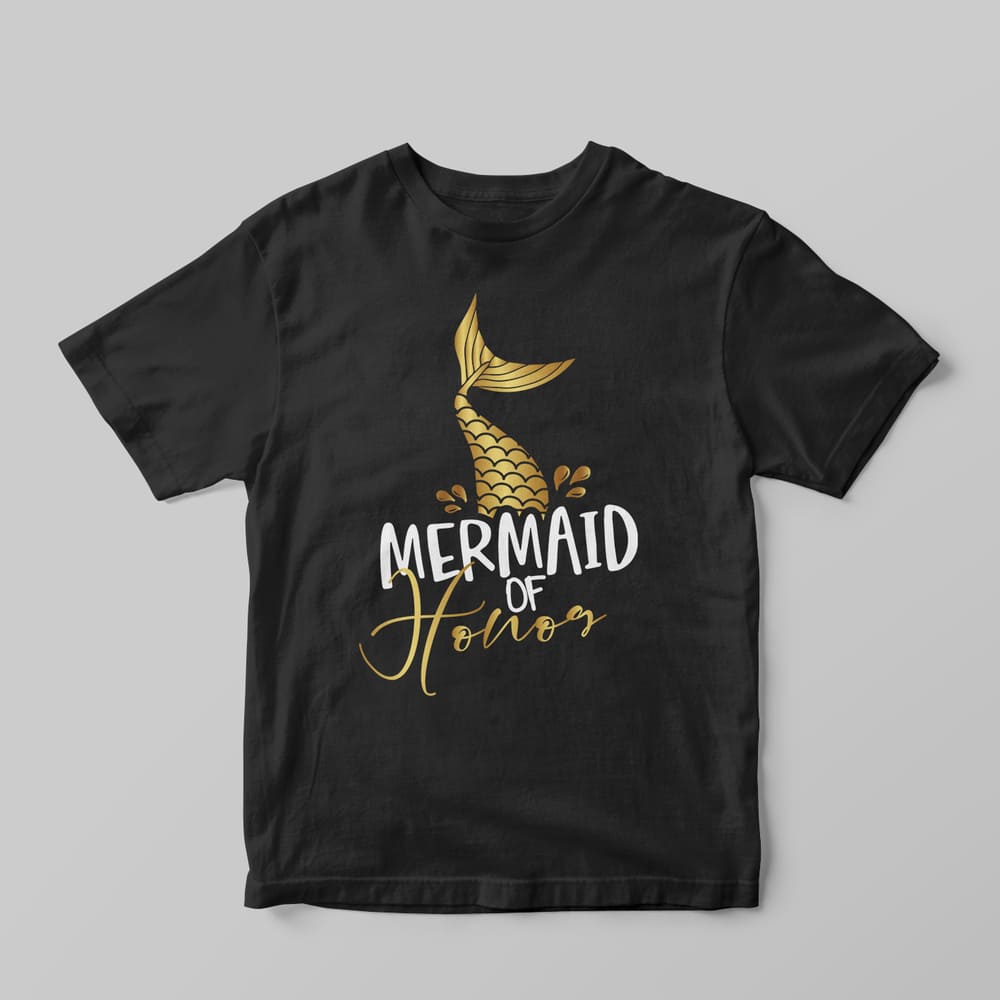 Mermaid Of Honor T-Shirt
