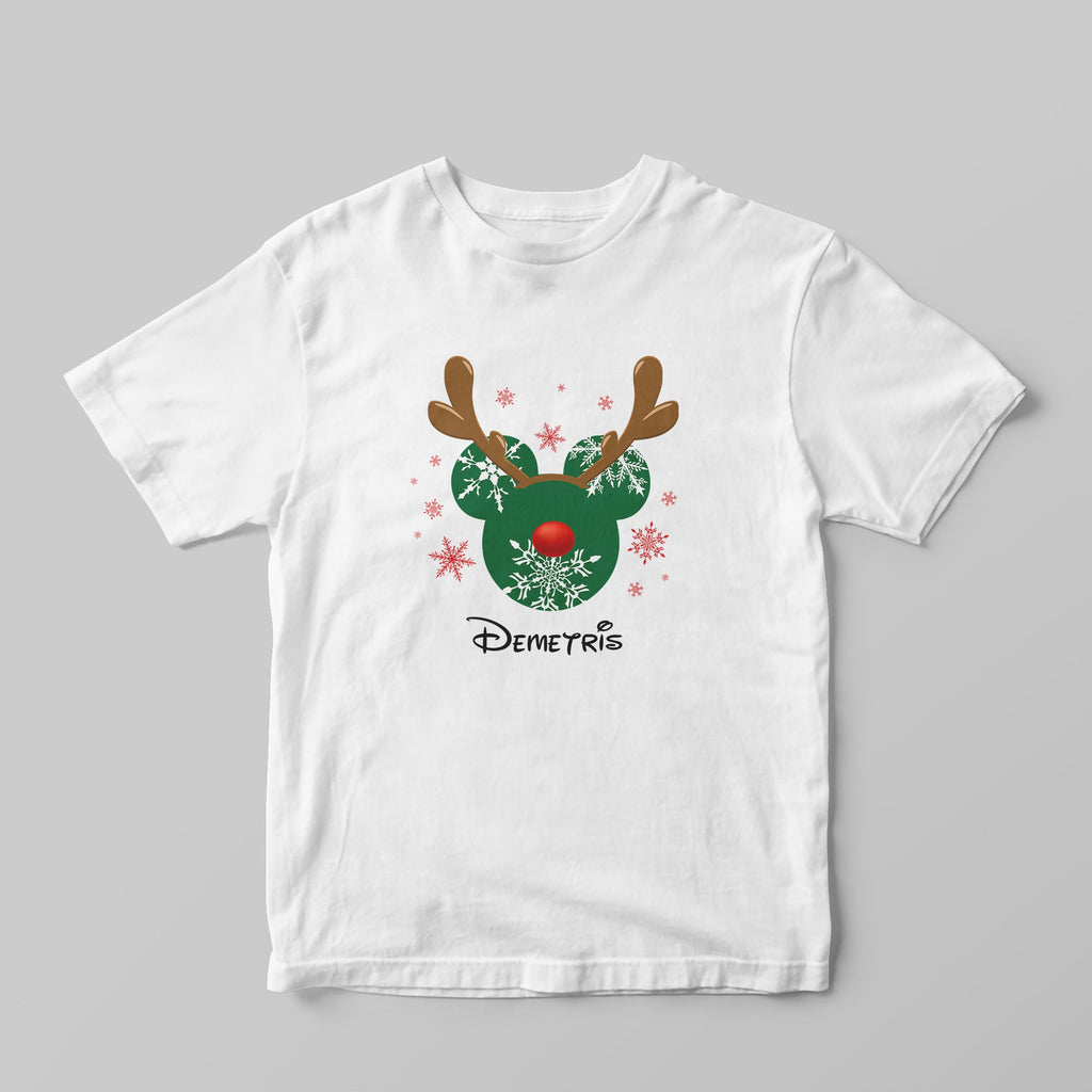 Christmas Mouse Boy - Kids T-shirt - GOTShirts