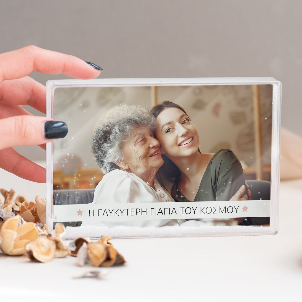Best Grandmother In The World - Acrylic Photo Block - GOTShirts