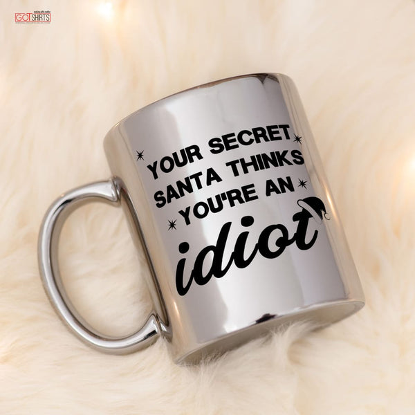 Secret Santa - Mirror Mug - GOTShirts
