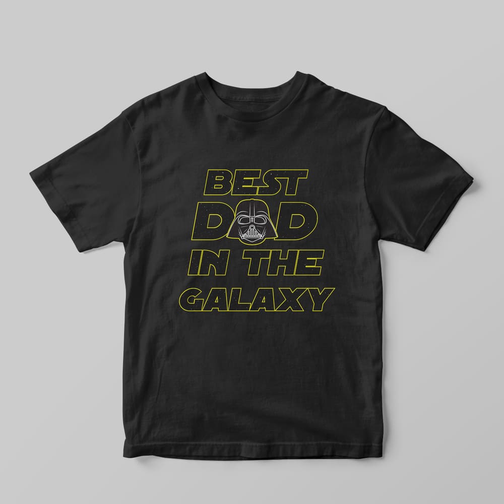 Best Dad In The Galaxy T-Shirt - GOTShirts