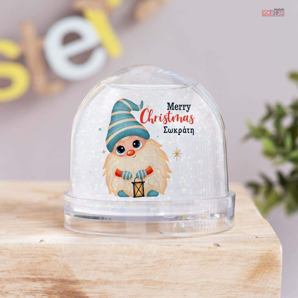 Christmas Gnome Snow Ball