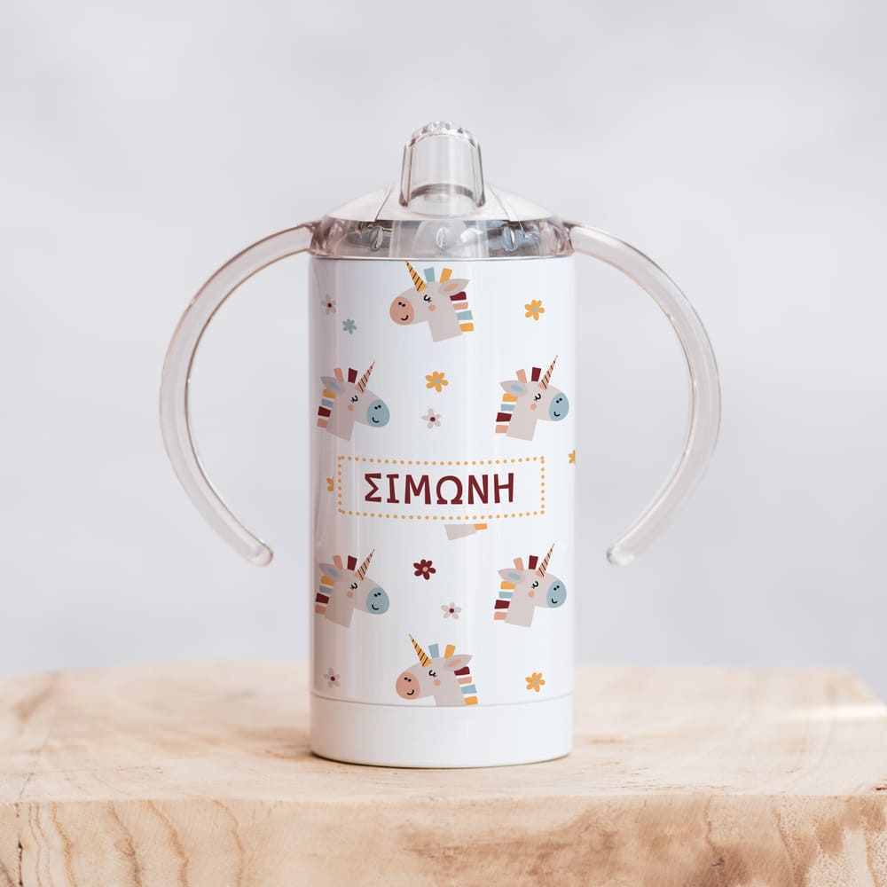Unicorn - Straight Double Wall Stainless Steel Sippy Cup