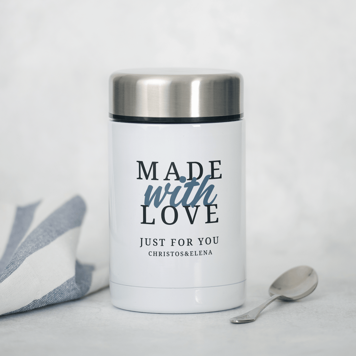 Made With Love - Food Jar - GOTShirts