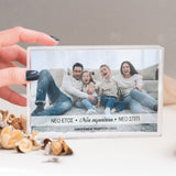 Our Family - Acrylic Photo Block - GOTShirts