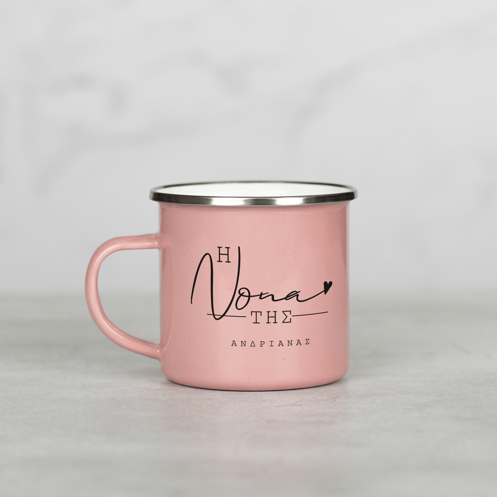 My Godmother - Colored Enamel Stainless Steel Mug - GOTShirts