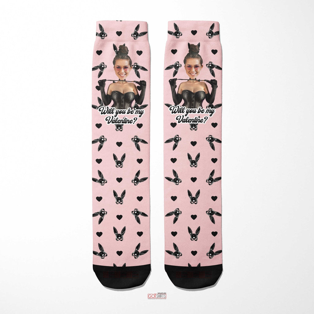 Will You Be My Valentine - Socks - GOTShirts