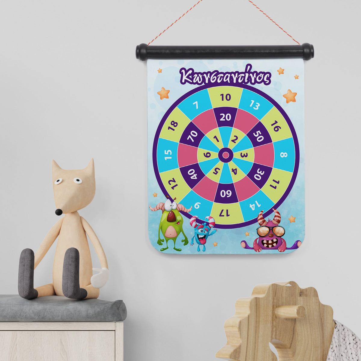 Monsters - Magnetic Dart Board - GOTShirts