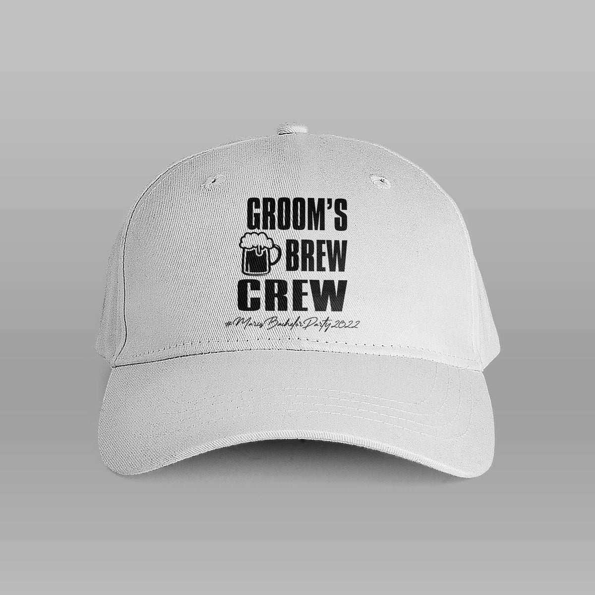 Groom's Crew Brew - Cap - GOTShirts