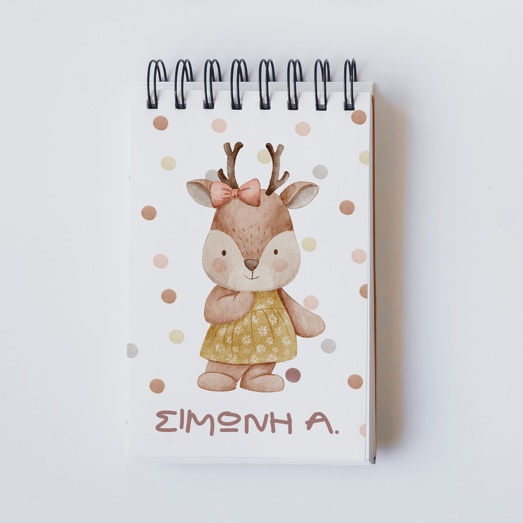Cute Deer - Notebook A6 - GOTShirts
