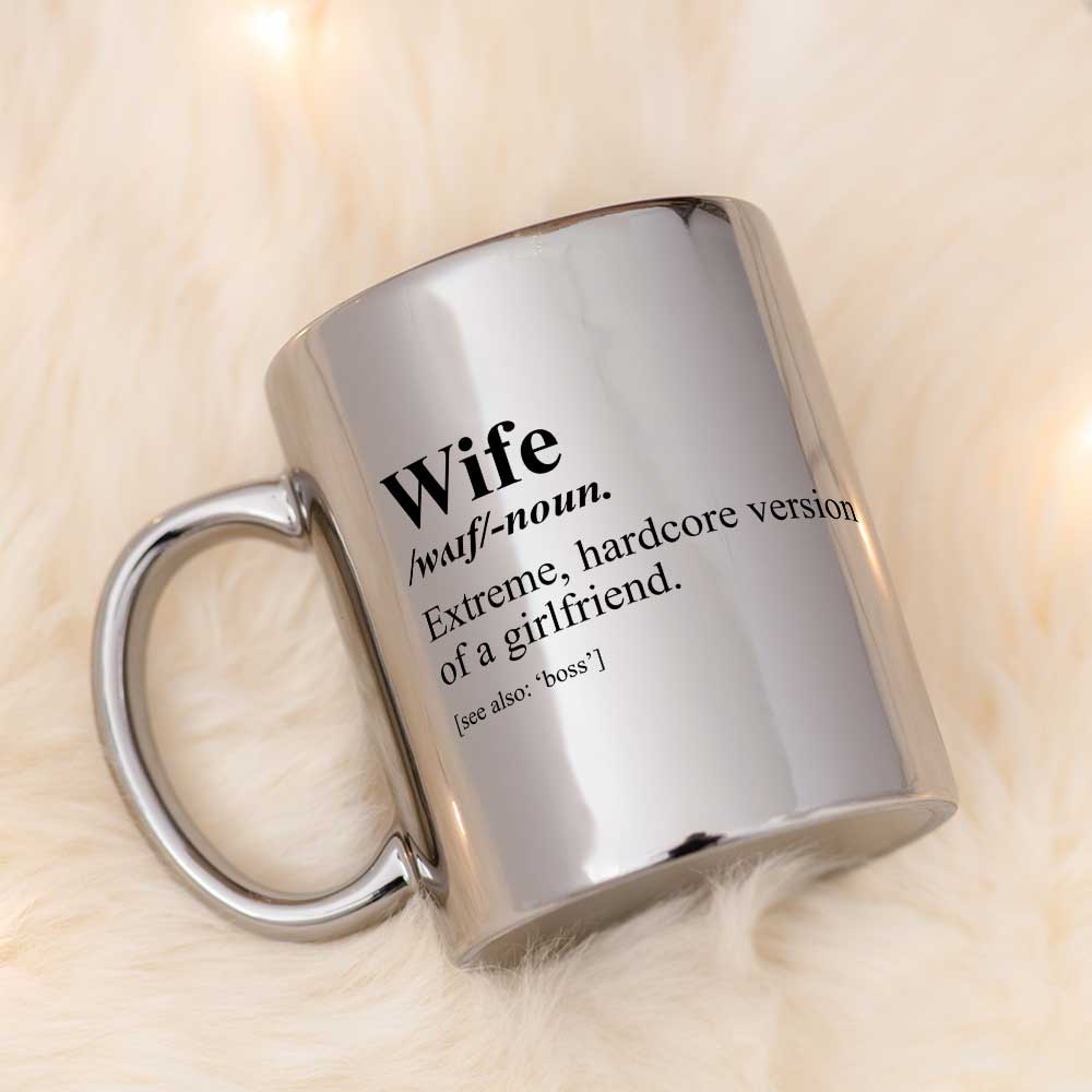 Wife Definition Mirror Mug - GOTShirts