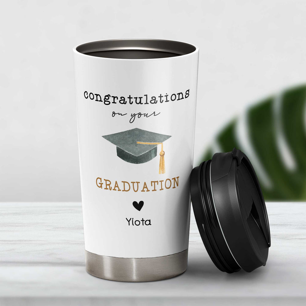 Congratulations On Your Graduation - Stainless Steel Travel Mug