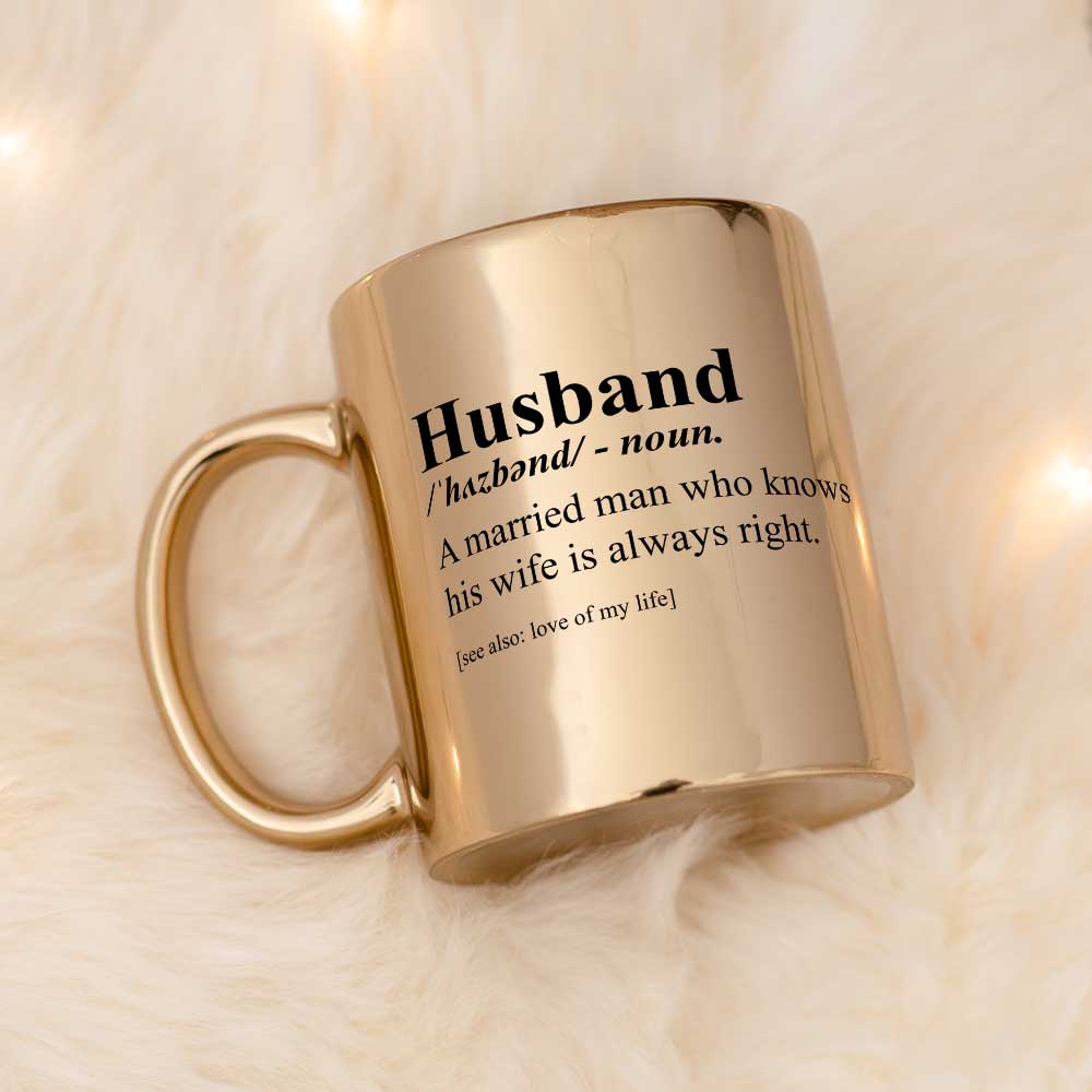 Husband Definition Mirror Mug