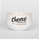 Personalized Ceramic Bowl - Cheers Dad - GOTShirts