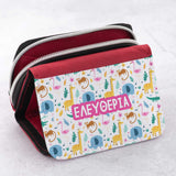 Girl Animals Pattern - Kid's Jean Wallet - GOTShirts