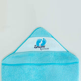 Blue Footprints - Baby Towel - GOTShirts
