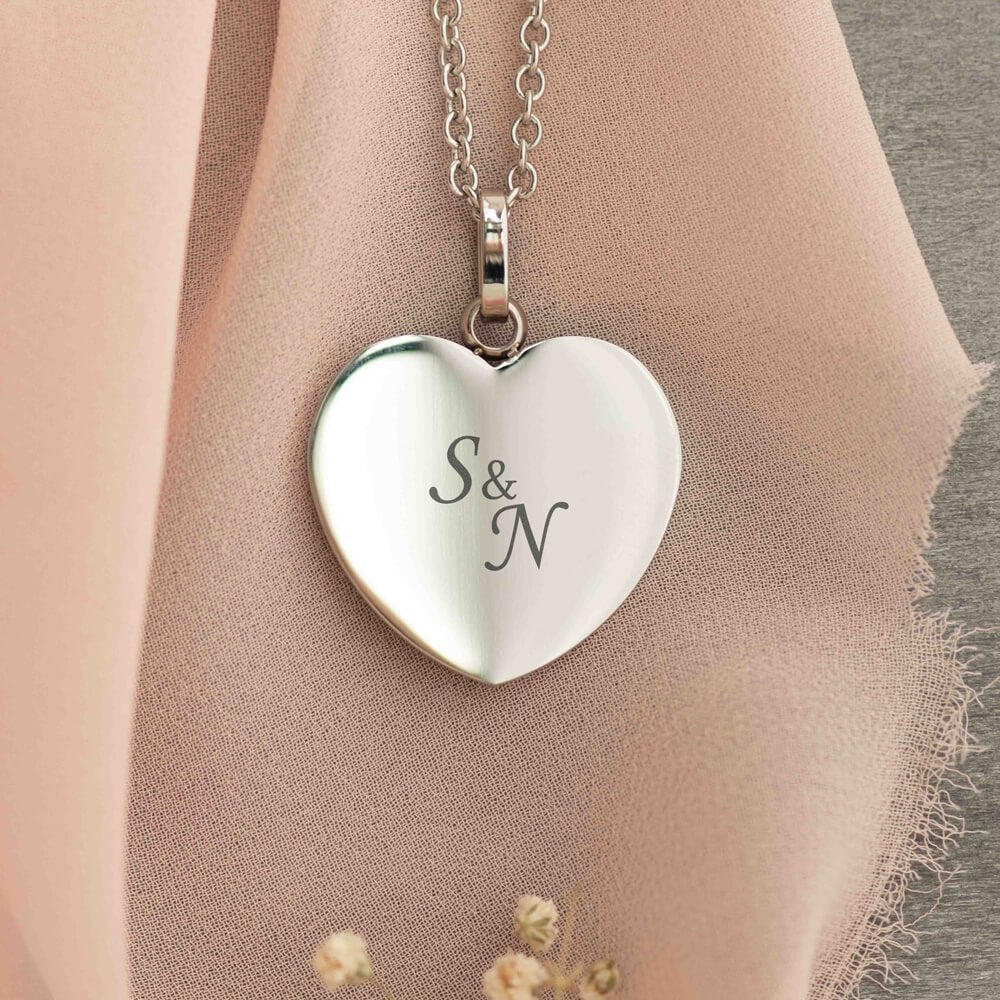 Heart Necklace (Engraved) - GOTShirts