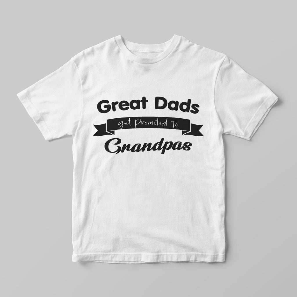 Great Dads get promoted to Grandpas-GOTShirts - Personalized Gifts
