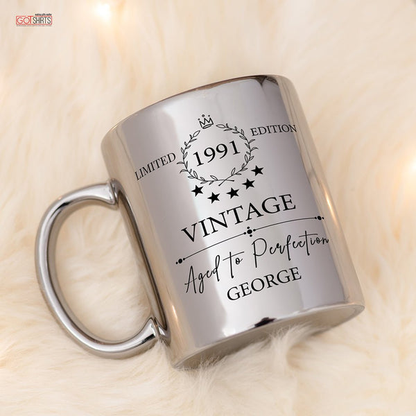 Aged To Perfection - Mirror Mug - GOTShirts